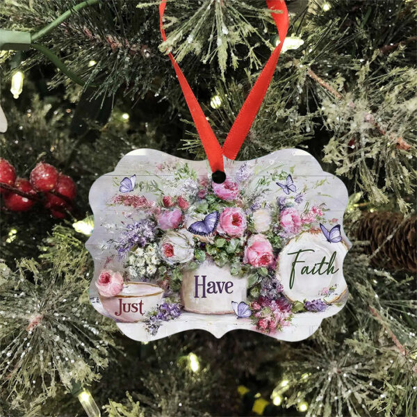 Christianartbag Ornament, Surrounded By Your Glory, Christmas Ornament, Christmas Gift, Personalized Ornament, CABOM01301023 - Christian Art Bag