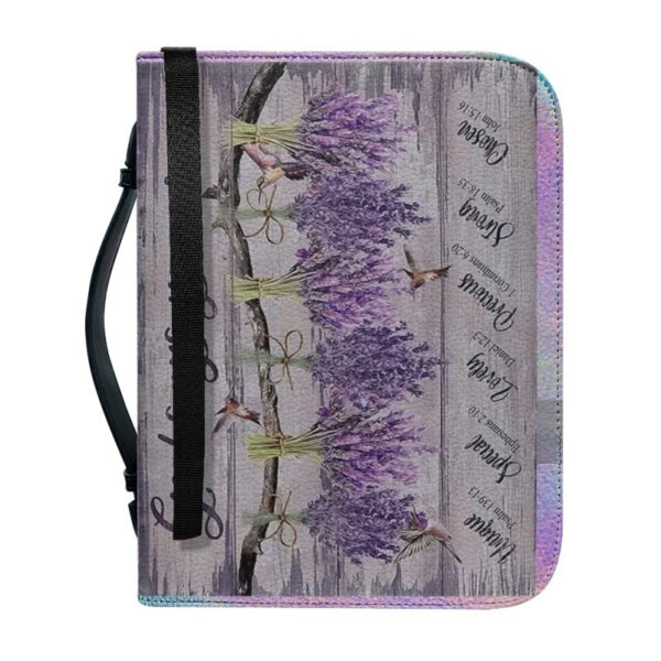 Christianartbag Bible Cover, GOD Says You Are Bible Cover, Personalized Bible Cover, Butterfly Lavender Purple Bible Cover, Christian Gifts, CAB03021123. - Christian Art Bag