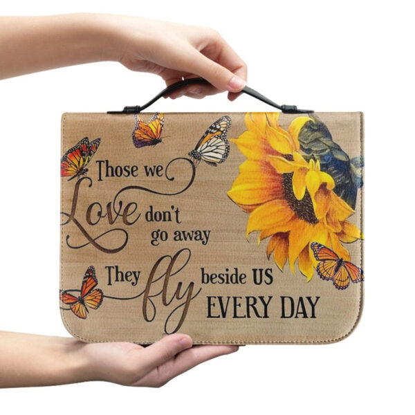 Christianartbag Bible Cover, Sunflower Bible Cover, Personalized Bible Cover, Butterfly Bible Cover, Christian Gifts, CAB06021123. - Christian Art Bag