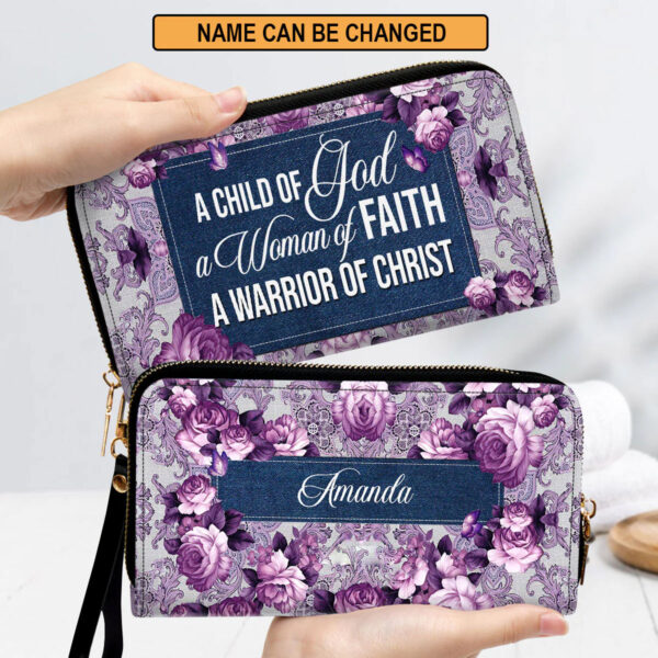 Christianart Designer Handbags, A Child Of God A Woman Of Faith, Personalized Gifts, Gifts for Women, Christmas Gift. - Christian Art Bag