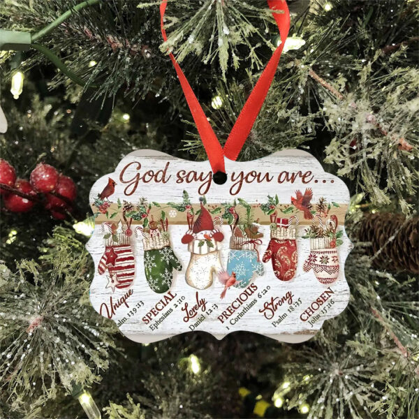 Christianartbag Ornament, Surrounded By Your Glory, Christmas Ornament, Christmas Gift, Personalized Ornament, CABOM01301023 - Christian Art Bag