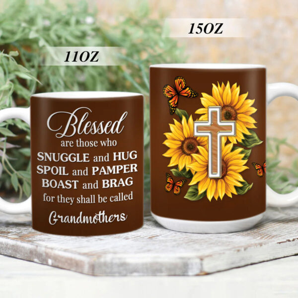 Christianartbag Drinkware, Blessed Are Those Who Snuggle, Personalized Mug, Tumbler, Personalized Gift. - Christian Art Bag