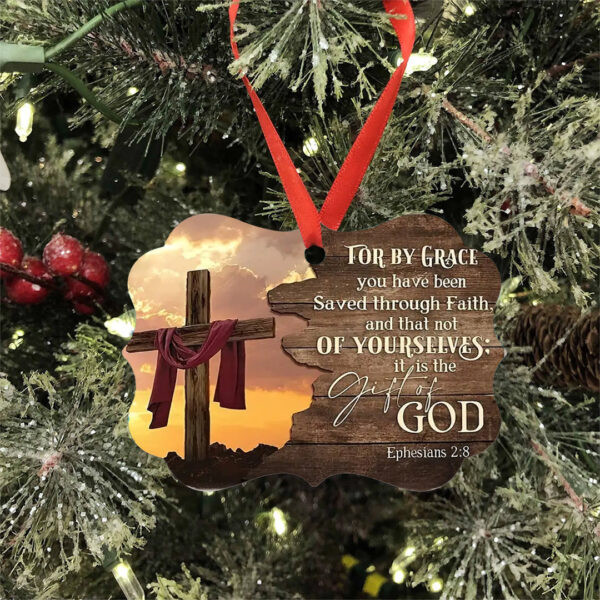 Christianartbag Ornament, Surrounded By Your Glory, Christmas Ornament, Christmas Gift, Personalized Ornament, CABOM01301023 - Christian Art Bag