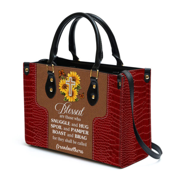 Christianart Designer Handbags, Blessed Are Those Who Spoil And Pamper, Personalized Gifts, Gifts for Women, Christmas Gift. - Christian Art Bag