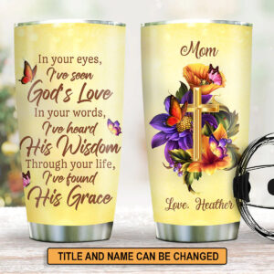 Christianartbag Drinkware, I've Seen God's Love, Personalized Mug, Tumbler, Personalized Gift. - Christian Art Bag