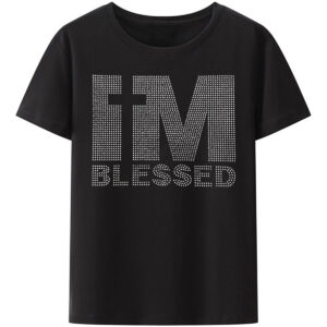 Christianartbag Funny T-Shirt, I'm Blessed, Cross Tee, Christ Wing Shirt, Christian humor, Funny religious shirts, Unisex T-shirt. - Christian Art Bag