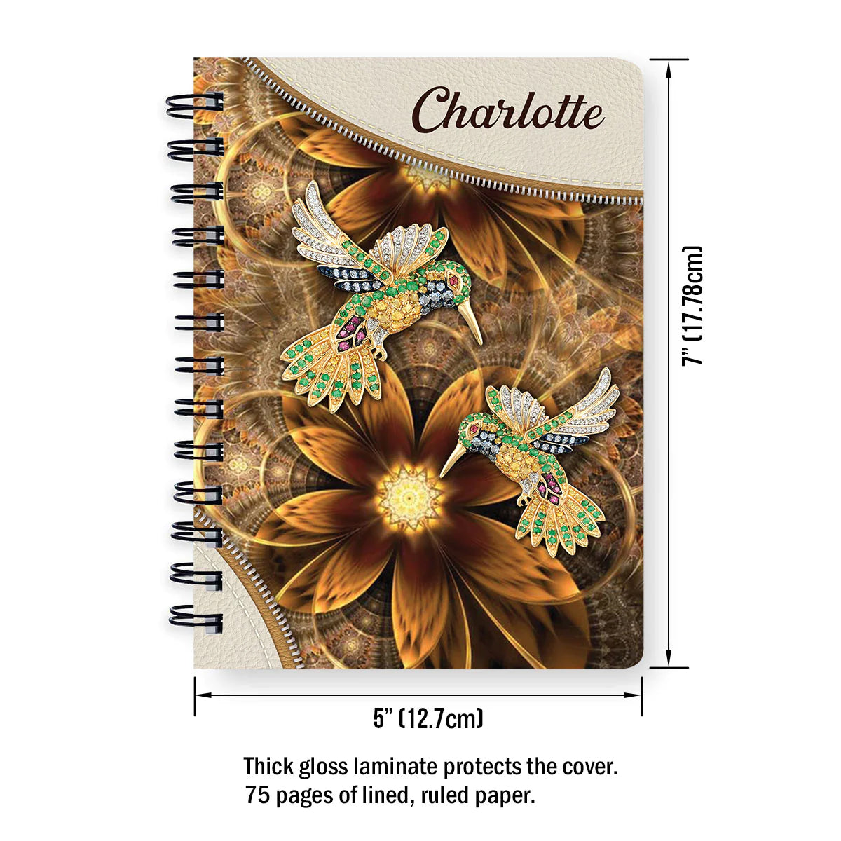 Christianart Spiral Journal, GOD Has An Amazing Plan For Your Life, Jesus Spiral Journal. - Christian Art Bag