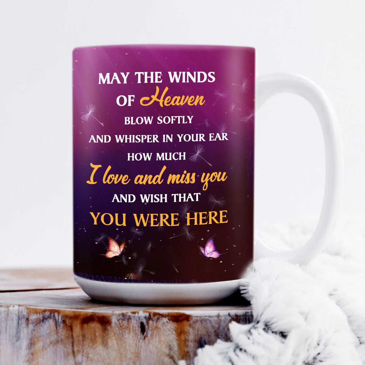 Christianartbag Drinkware, May The Winds Of Heaven, Personalized Mug, Tumbler, Personalized Gift. - Christian Art Bag