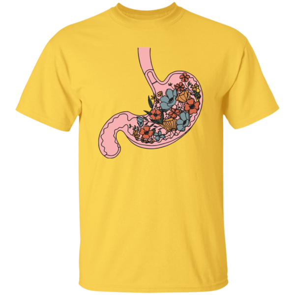 HPSP Anatomy Shirt, Floral Lover, Healing Shirt, Internists Shirt, Floral Stomach Anatomy Shirt, Unisex Shirt. - Christian Art Bag