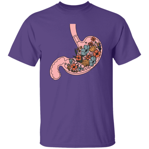 HPSP Anatomy Shirt, Floral Lover, Healing Shirt, Internists Shirt, Floral Stomach Anatomy Shirt, Unisex Shirt. - Christian Art Bag