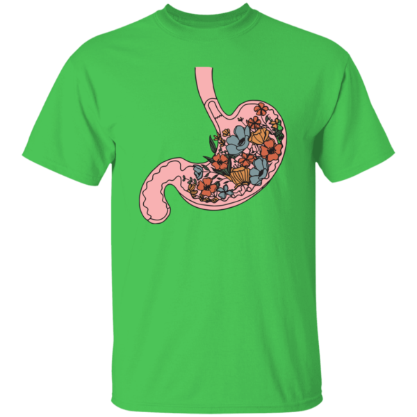 HPSP Anatomy Shirt, Floral Lover, Healing Shirt, Internists Shirt, Floral Stomach Anatomy Shirt, Unisex Shirt. - Christian Art Bag