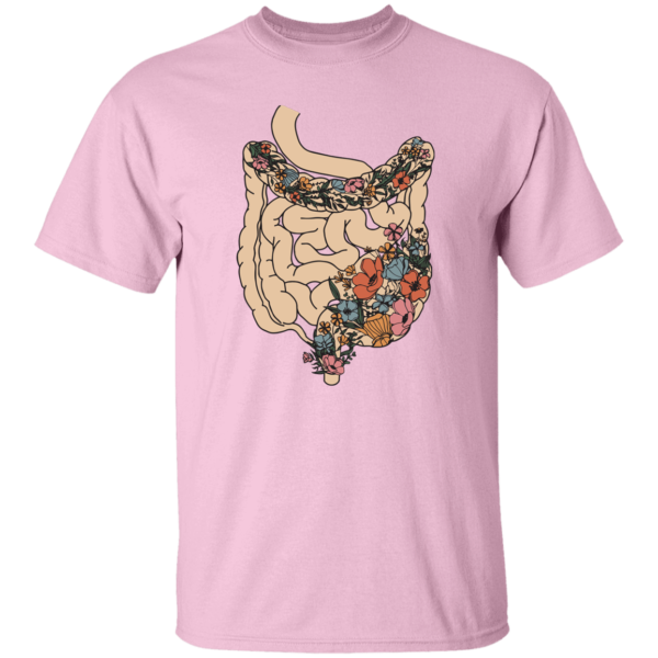 HPSP Anatomy Shirt, Floral Lover, Healing Shirt, Internists Shirt, Floral Intestines Anatomy Shirt, Unisex Shirt. - Christian Art Bag