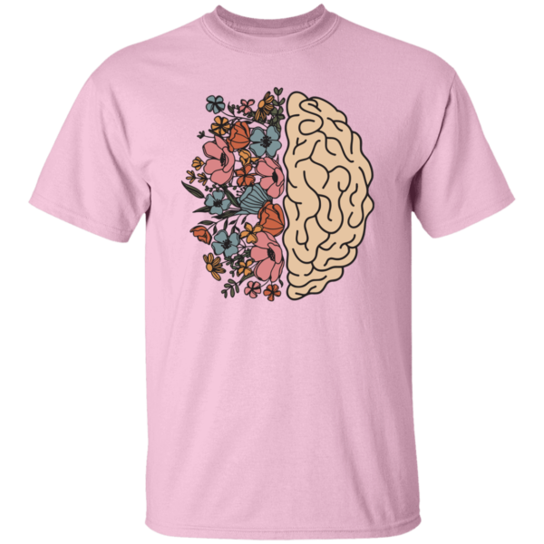 HPSP Anatomy Shirt, Floral Lover, Floral Brain Anatomy Shirt, Healing Shirt, Internists Shirt, Unisex Shirt. - Christian Art Bag