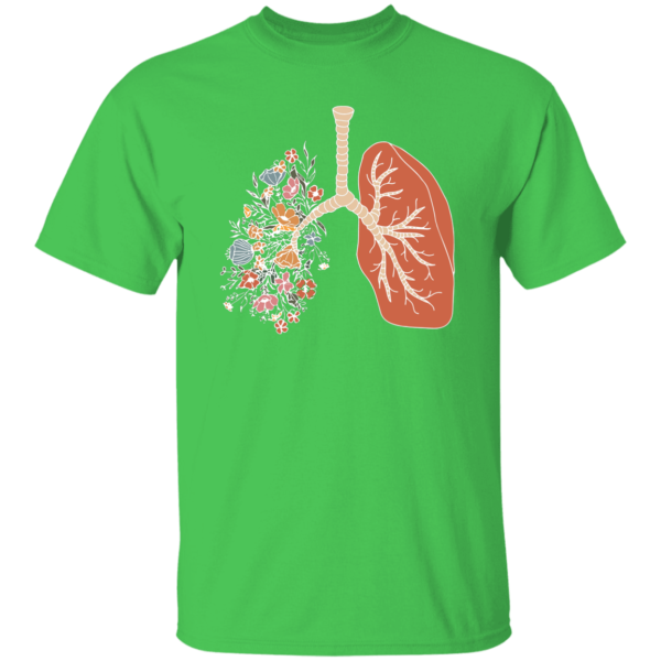 HPSP Anatomy Shirt, Floral Lover, Floral Lungs Anatomy Shirt, Healing Shirt, Internists Shirt, Unisex Shirt. - Christian Art Bag