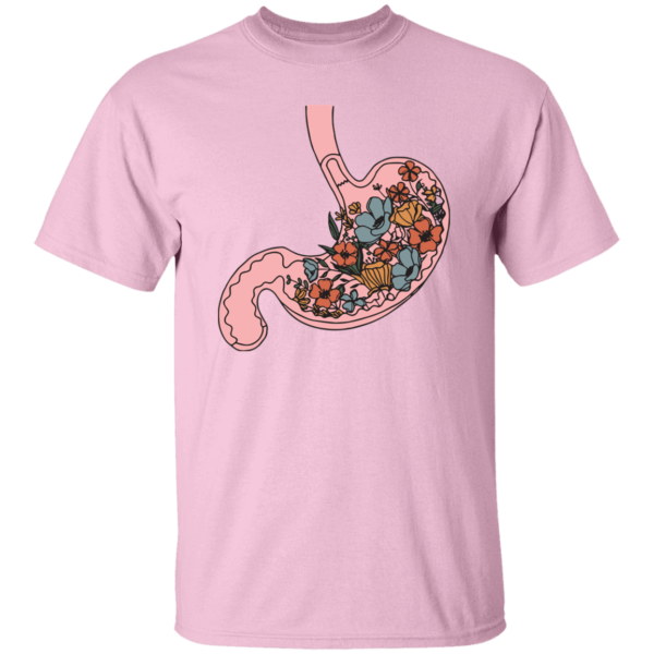 HPSP Anatomy Shirt, Floral Lover, Healing Shirt, Internists Shirt, Floral Stomach Anatomy Shirt, Unisex Shirt. - Christian Art Bag