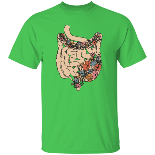 HPSP Anatomy Shirt, Floral Lover, Healing Shirt, Internists Shirt, Floral Intestines Anatomy Shirt, Unisex Shirt. - Christian Art Bag