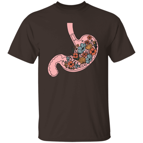 HPSP Anatomy Shirt, Floral Lover, Healing Shirt, Internists Shirt, Floral Stomach Anatomy Shirt, Unisex Shirt. - Christian Art Bag