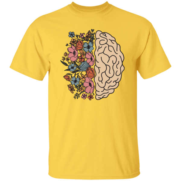 HPSP Anatomy Shirt, Floral Lover, Floral Brain Anatomy Shirt, Healing Shirt, Internists Shirt, Unisex Shirt. - Christian Art Bag