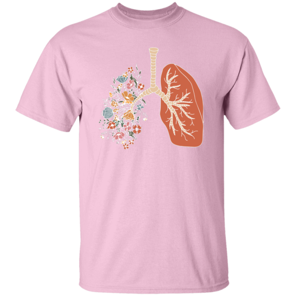 HPSP Anatomy Shirt, Floral Lover, Floral Lungs Anatomy Shirt, Healing Shirt, Internists Shirt, Unisex Shirt. - Christian Art Bag