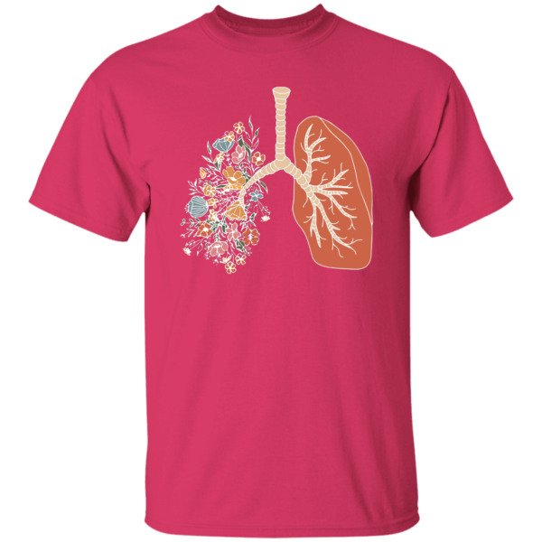 HPSP Anatomy Shirt, Floral Lover, Floral Lungs Anatomy Shirt, Healing Shirt, Internists Shirt, Unisex Shirt. - Christian Art Bag