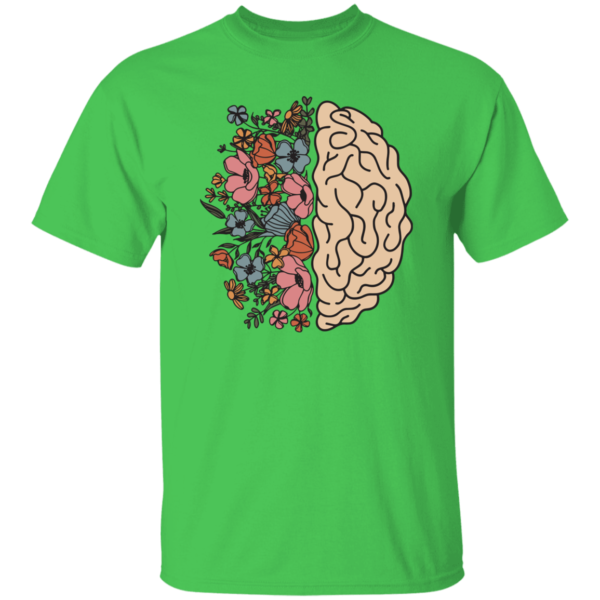 HPSP Anatomy Shirt, Floral Lover, Floral Brain Anatomy Shirt, Healing Shirt, Internists Shirt, Unisex Shirt. - Christian Art Bag