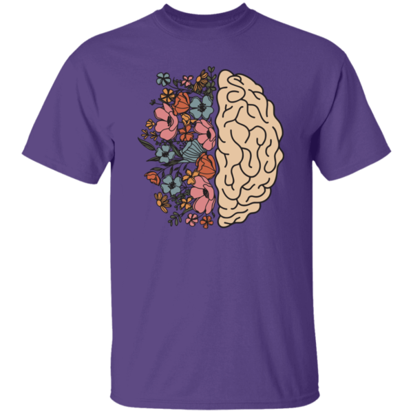 HPSP Anatomy Shirt, Floral Lover, Floral Brain Anatomy Shirt, Healing Shirt, Internists Shirt, Unisex Shirt. - Christian Art Bag