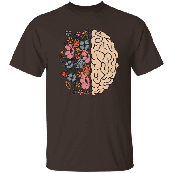 HPSP Anatomy Shirt, Floral Lover, Floral Brain Anatomy Shirt, Healing Shirt, Internists Shirt, Unisex Shirt. - Christian Art Bag