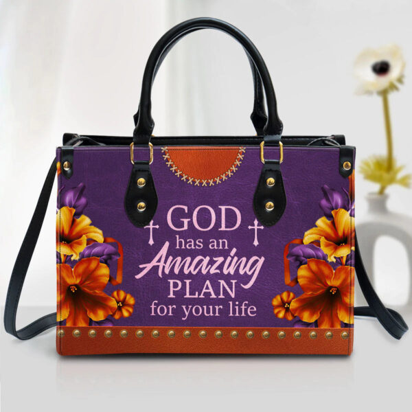 Christianartbag Handbag, God Has An Amazing Plan For Your Life, Personalized Gifts, Gifts for Women, Christmas Gift. - Christian Art Bag