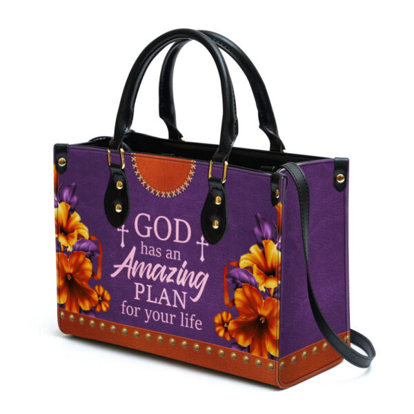 Christianartbag Handbag, God Has An Amazing Plan For Your Life, Personalized Gifts, Gifts for Women, Christmas Gift. - Christian Art Bag