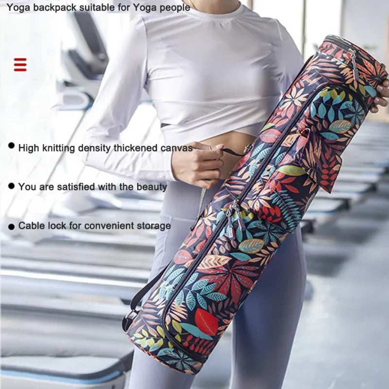 HPSP YOGA Mat Bags, Fashion Yoga Mat Bag Woman Yoga Bag Yoga Mat Bag Men Sports Mat Bag Pilates Mat Backpack Fitness Dance Gym Mat - Christian Art Bag