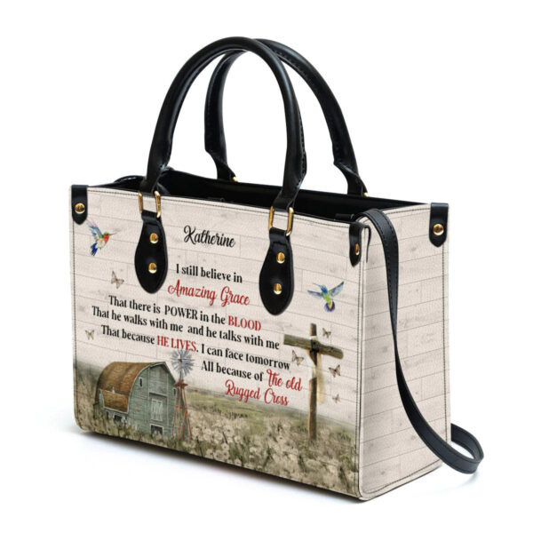 Christianart Handbag, I Still Believe In Amazing Grace, Personalized Gifts, Gifts for Women. - Christian Art Bag