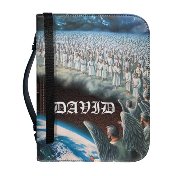 Christianartbag Bible Cover, Celestial Beings Descend To Aid Humanity Personalized Bible Cover, Angel Bible Cover, Christmas Gift, CABBBCV02270823. - Christian Art Bag