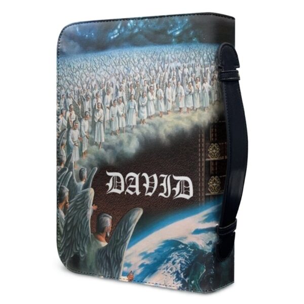 Christianartbag Bible Cover, Celestial Beings Descend To Aid Humanity Personalized Bible Cover, Angel Bible Cover, Christmas Gift, CABBBCV02270823. - Christian Art Bag