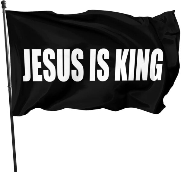 Christianartbag Flag Decor, Jesus The Way The Truth The Life Polyester Flag Durable Fade Resistant Vivid Color Inside Outdoor Flag Memorial Gift Women Men - Christian Art Bag