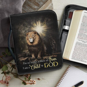 Christianartbag Bible Cover, I Am A Child Of GOD Bible Cover, Personalized Bible Cover, Purple Bible Cover, Christmas Gift, CABBBCV06160823. - Christian Art Bag