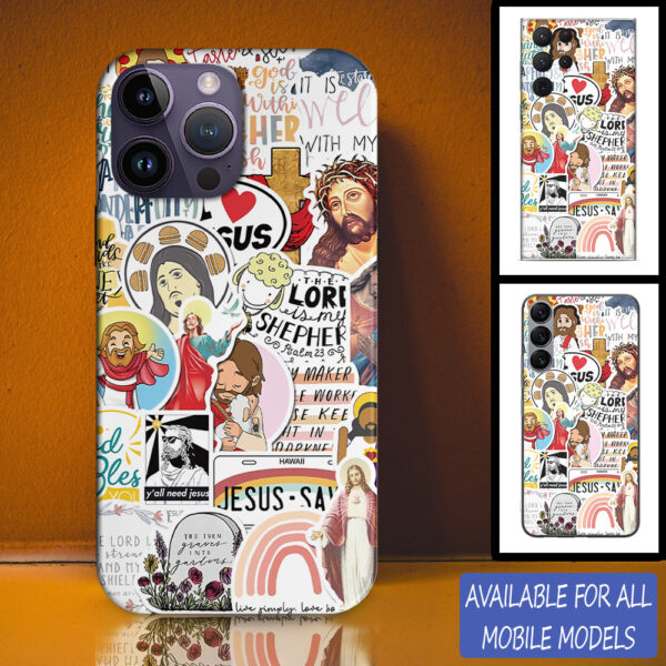 Christianartbag Phone Case, Jesus Funny Sticker Phone Case, Personalized Phone Case, Christian Phone Case,  Jesus Phone Case,  Bible Verse Phone Case, CABPC13280723