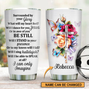 Christianartbag Drinkware, Be Still Will I Stand, Personalized Mug, Tumbler, Personalized Gift. - Christian Art Bag