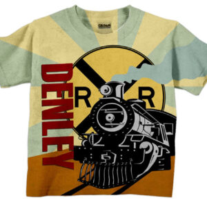 Custom Shirt Boys Train, Personalized Birthday Steam Engine T-Shirt. - Christian Art Bag