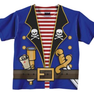 Personalized Pirate Shirt, Boys Pirate Birthday Shirt, Pirate T-Shirt - Christian Art Bag