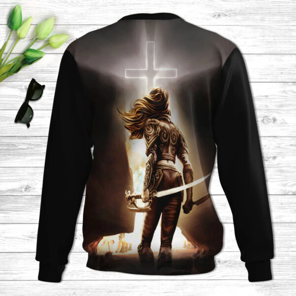 Christianartbag 3D Sweater, Put On The Full Armor Of GOD, Unisex Sweater, Christmas Gift. - Christian Art Bag